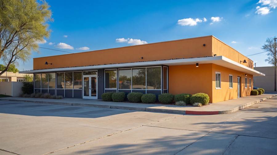 Commercial painting project